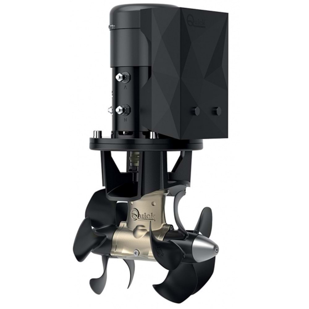 Quick Baş Manevra Pervanesi – 120 kgf, 24V, 6.5 kW, Ø250 mm Tünel, 13–17 m Tekne Uyumlu