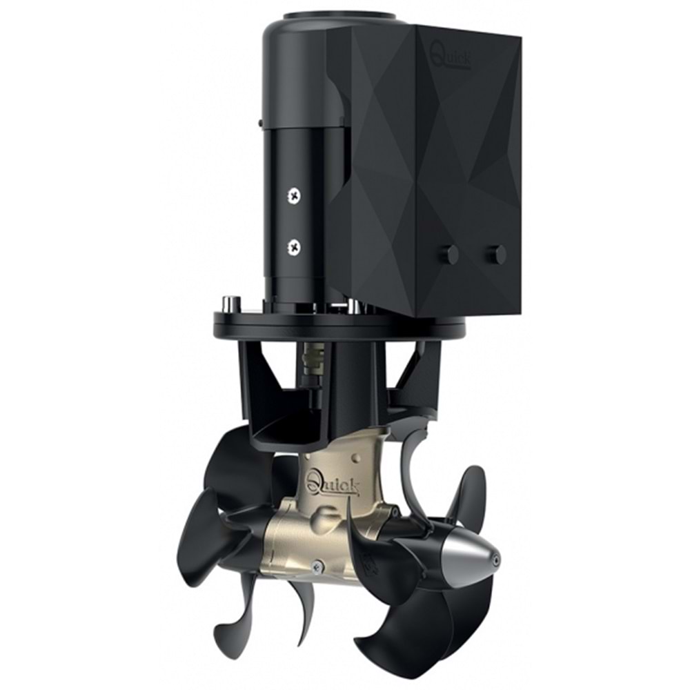 Quick Baş Manevra Pervanesi – 140 kgf, 24V, 8 kW, Ø250 mm Tünel, 14–18 m Tekne Uyumlu