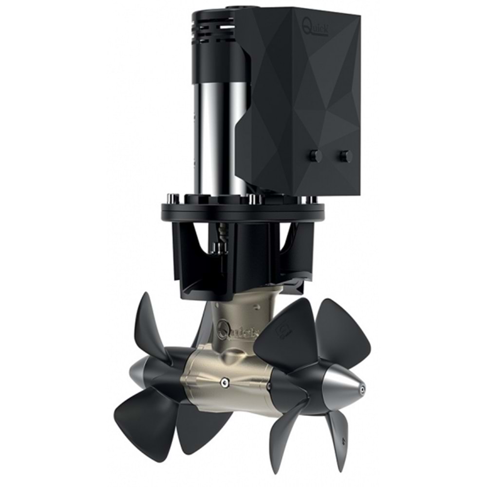 Quick Baş Manevra Pervanesi – 250 kgf, 24V, 10 kW, Ø300 mm Tünel, 20–26 m Tekne Uyumlu