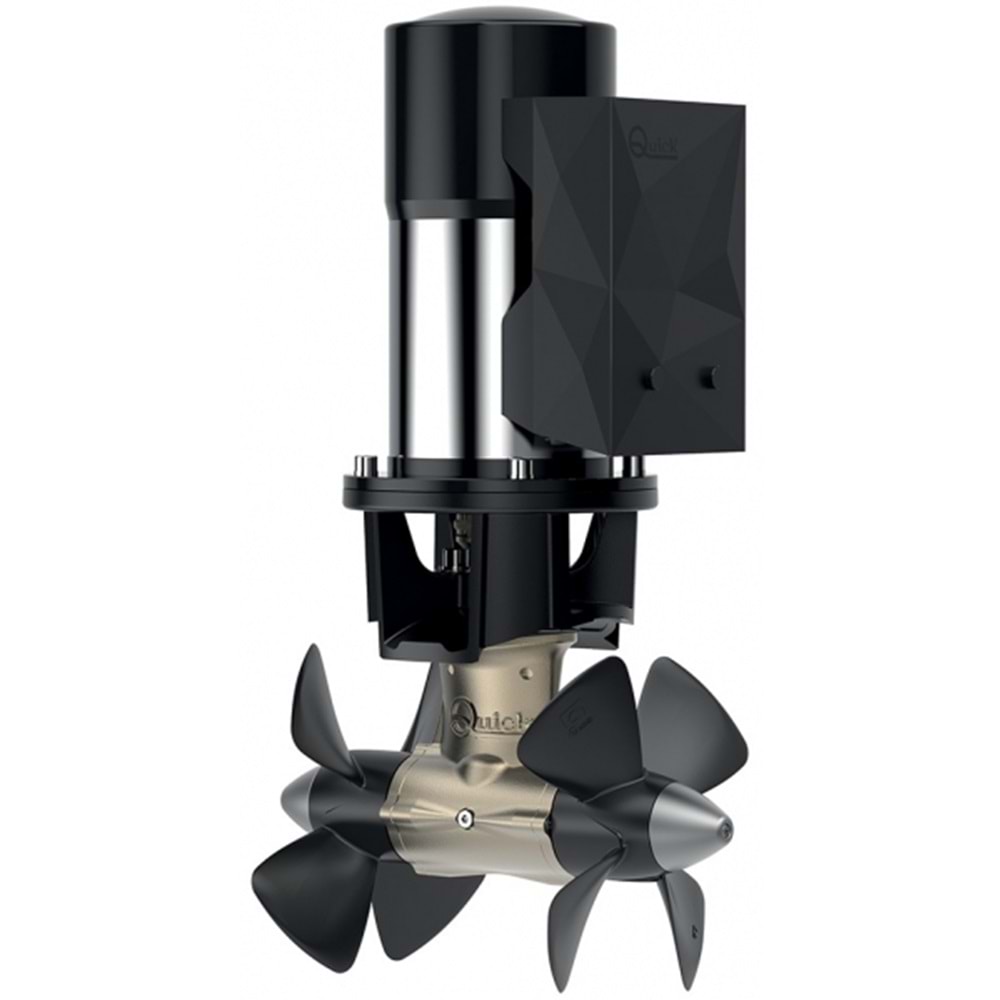 Quick Baş Manevra Pervanesi – 270 kgf, 24V, 10 kW, Ø300 mm Tünel, 23–30 m Tekne Uyumlu