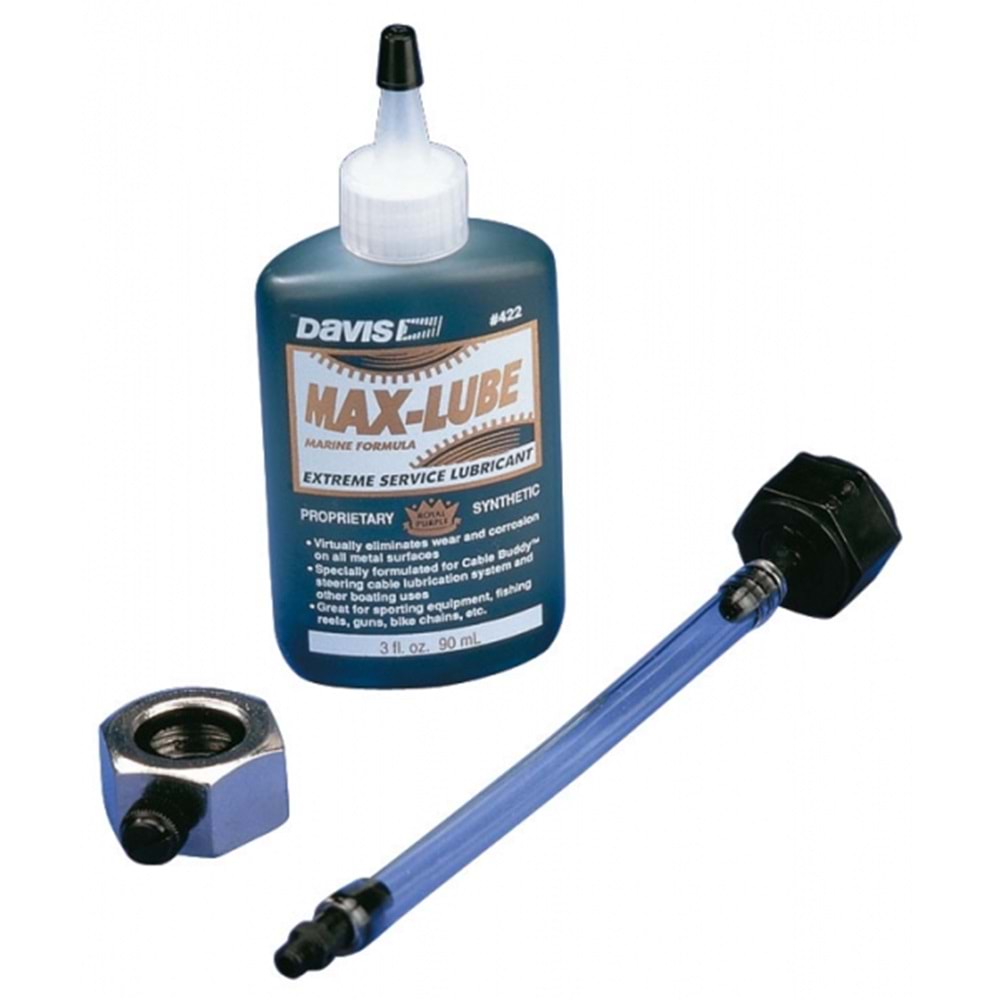 Cable-Buddy II™ Direksiyon Spirali Yağlama Sistemi – Max-Lube Yağ, Donma ve Korozyon Önleyici