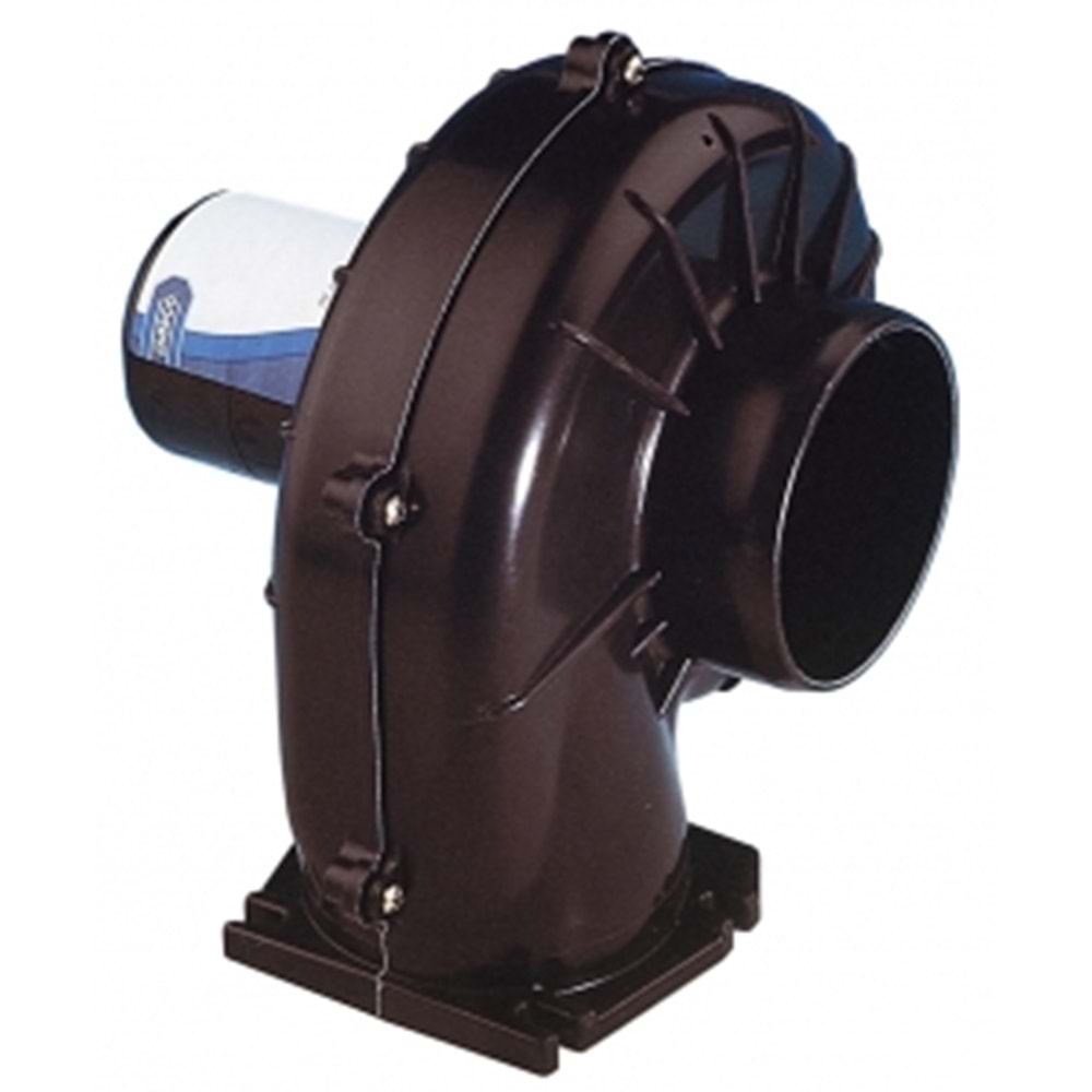 Jabsco Flanş Montajlı Blower – 24V, 4.2 m³/dk, Ø76 mm
