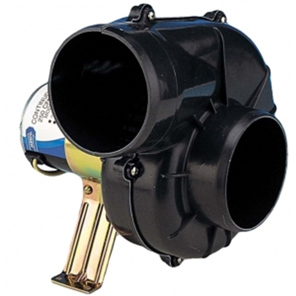 Jabsco Ağır Hizmet Tipi Blower – 24V, 7 m³/dk, Ø100 mm