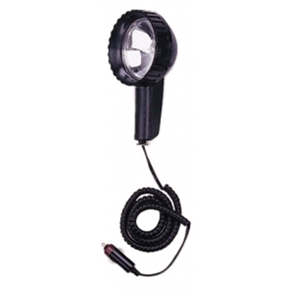 El projektörü siyah, abs, halojen 12v/55w 266x57 mm