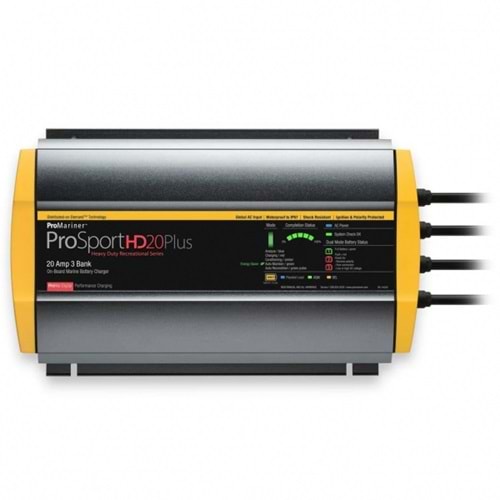 ProMariner ProSport HD 20+ 12V-20A 3 Çıkışlı Akü Şarj Cihazı