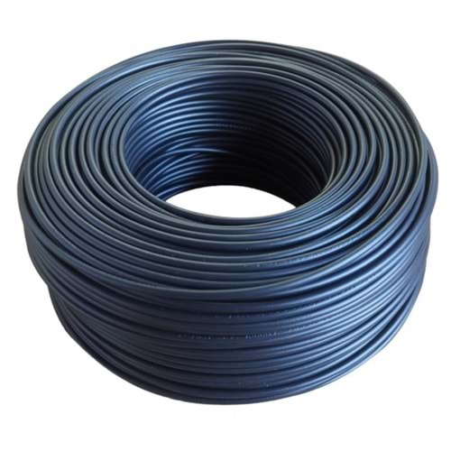 Tekli Marin Elektrik Kablosu – Siyah, 1.5 mm²