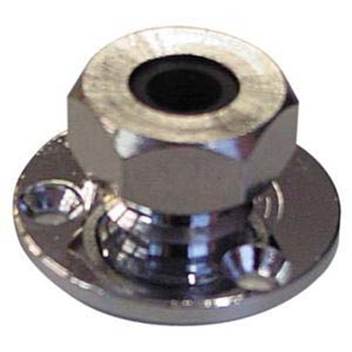 Kromajlı Su Geçirmez Kablo Çıkışı – Ø38 mm Gövde, Ø12 mm Kablo Uyumlu