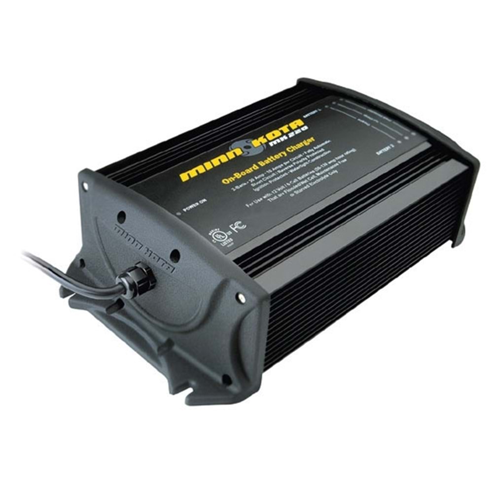 Minn Kota MK-220E Redresör 2 Çıkışlı