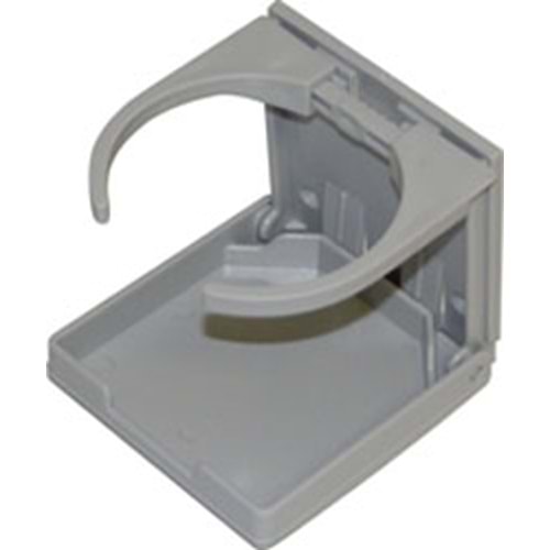 Katlanır Bardaklık - Gri Renk 100x95 mm