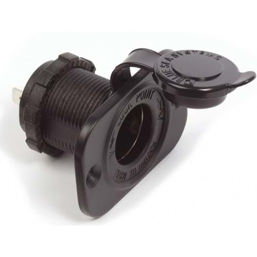 Blue Sea Systems LED’li Çakmak Tipi Fiş 12V DC 10A DC