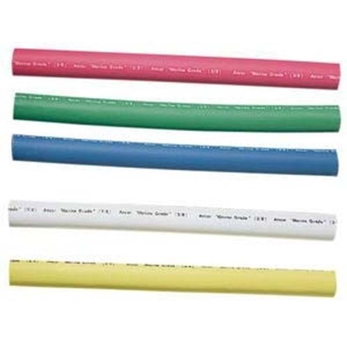 Ancor Marin Termal Makaron – Ø 9,5 mm, 30 cm, Kırmızı