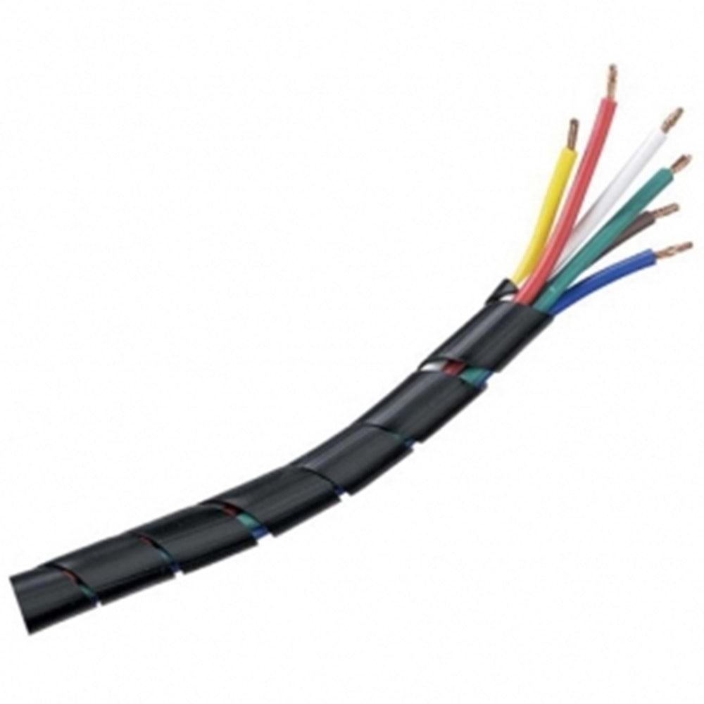 Kablo Spirali – 9,5 mm Çaplı, 3 Metre