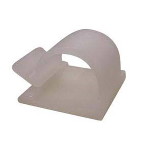 Kendinden Yapışkanlı Plastik Kablo Tutucu – 5x5 mm İç Ebatlı