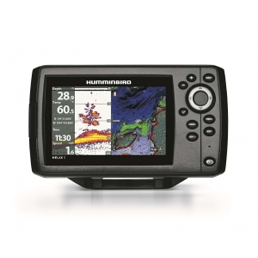 HELIX 5 CHIRP GPS G3 Balık Bulucu – 5” Renkli Ekran, Dahili GPS, 365 m Derinlik