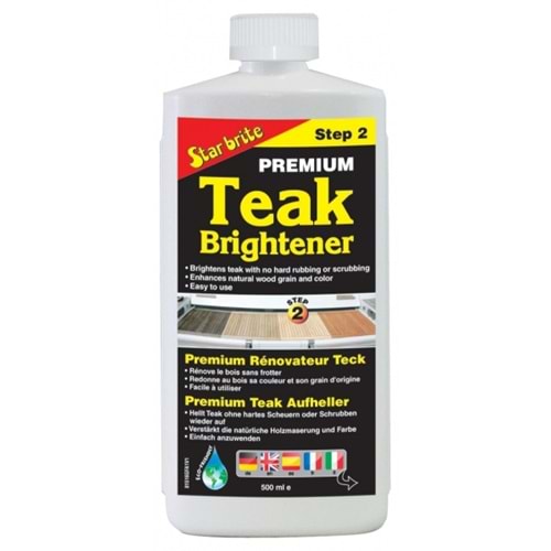Tik Parlatıcı – 473 ml, Doğal Renk Verici ve Damar Belirginleştirici Ahşap Cilası