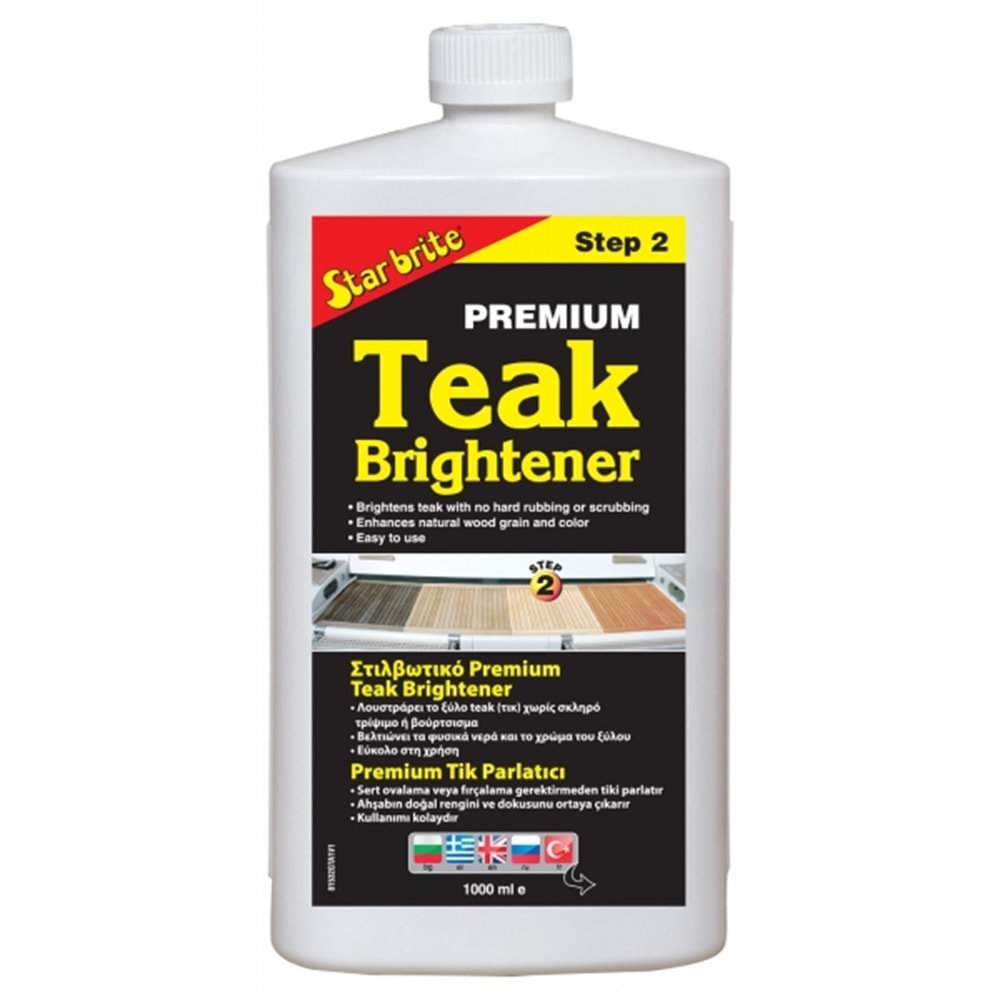 Tik Parlatıcı – 950 ml, Doğal Renk Verici ve Damar Belirginleştirici Ahşap Cilası