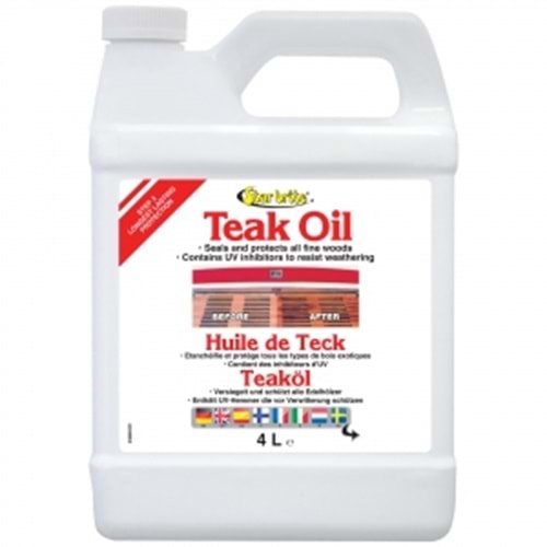 Tik Yağı – 3.79 L, Su Geçirmez Ahşap Koruyucu Yağ
