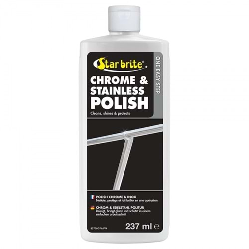 Krom ve Paslanmaz Çelik Cilası – 237 ml, Parlatıcı ve Koruyucu Krom Bakım Ürünü